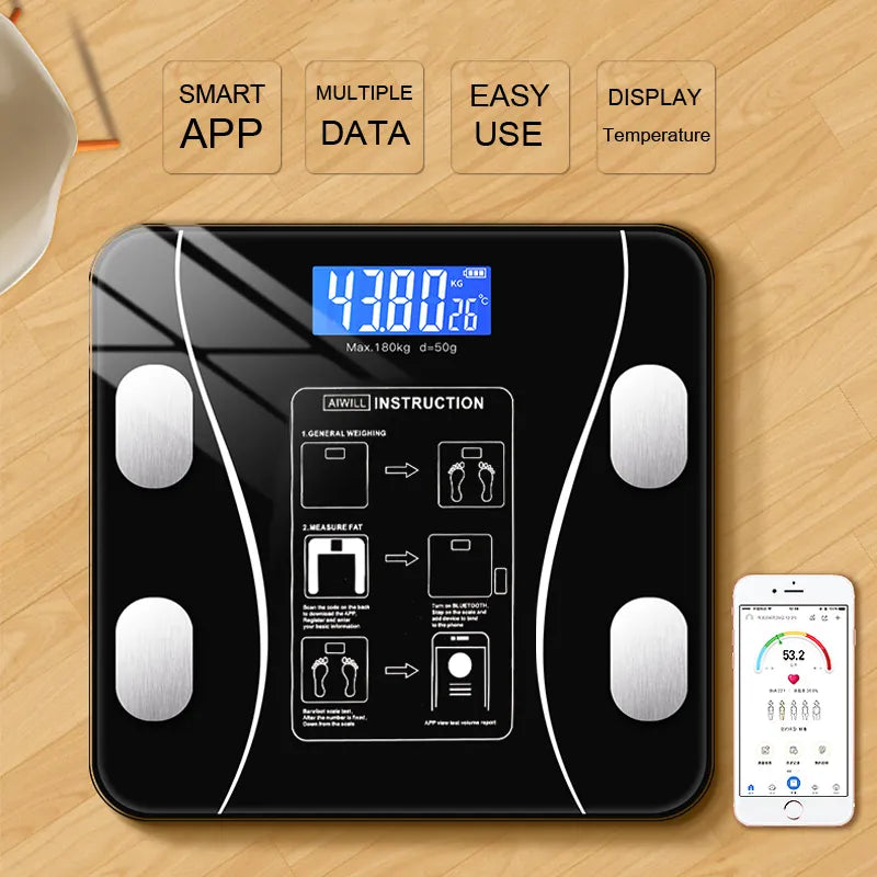 Body Scan Composition Analyzer with Smartphone App - Supersell