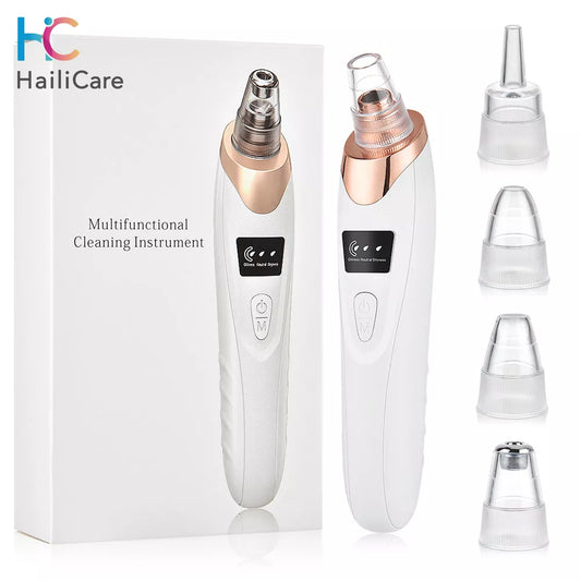 Electric Blackhead Remover Vacuum Acne Cleaner Black Spots Removal Facial Deep Cleansing Pore Cleaner Machine Skin Care Tools - Supersell