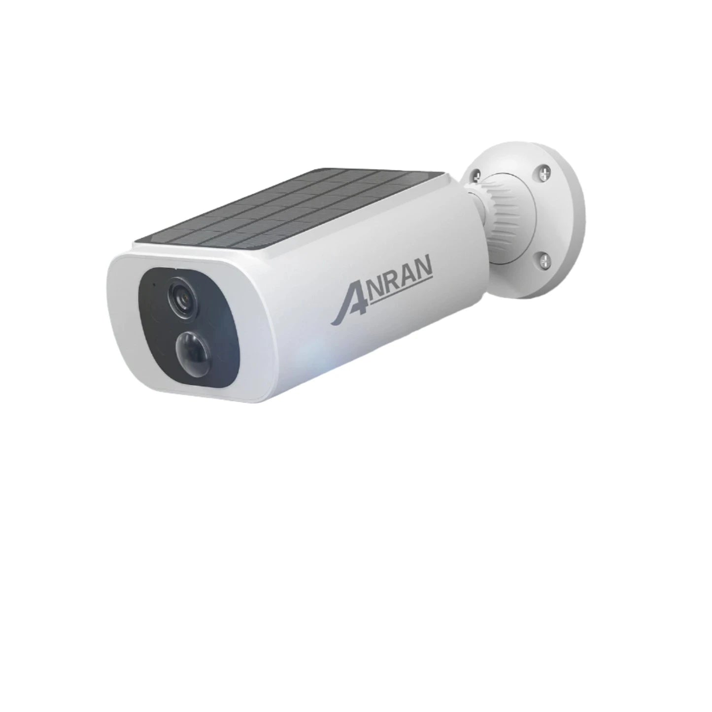 ANRAN 2K Wireless Solar Camera Outdoor Surveillance Integrated Battery Wifi Camera Humanoid Detection Flash Alarm Night Vision