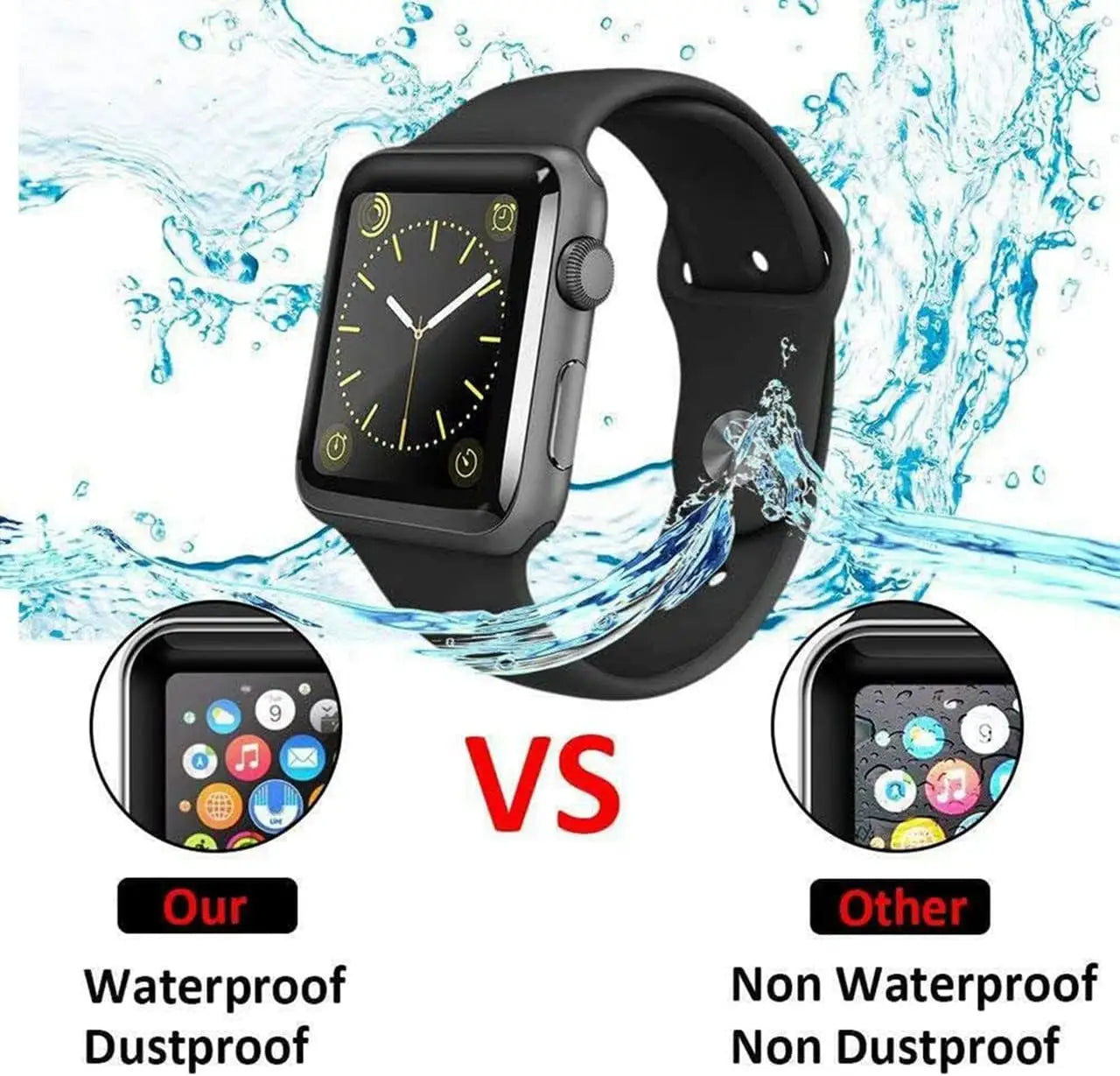 Soft Glass For Apple Watch All Series - Supersell