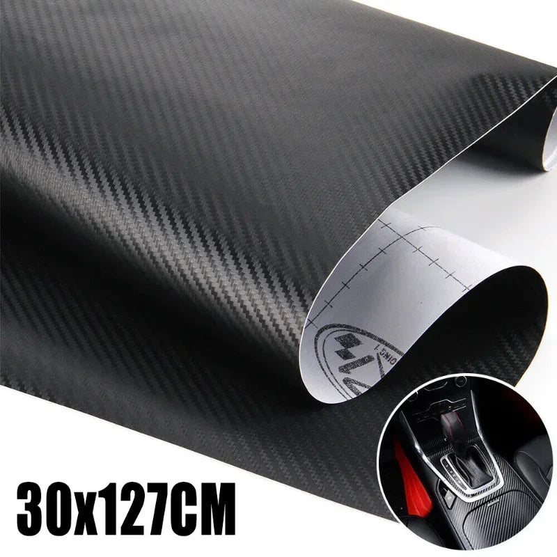 Car 3D Carbon Fiber Roll Film 30x127cm - Supersell
