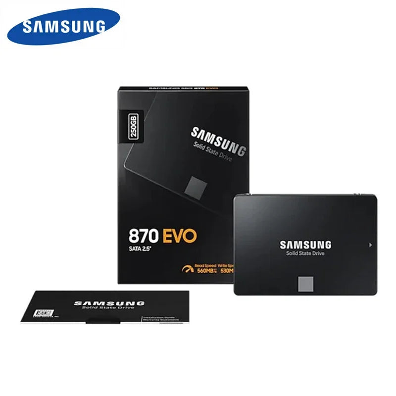 SAMSUNG SSD 870 EVO Internal Solid State Disk HDD Hard Drive SATA3 2.5 inch Laptop Desktop