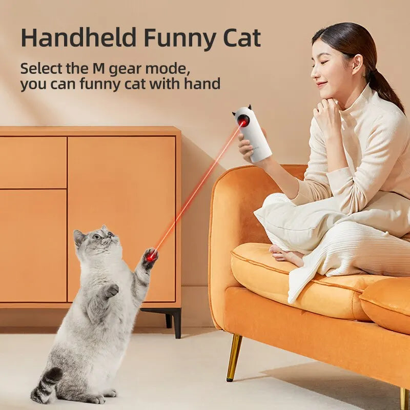 Cat Dog Toys Interactive Smart Teasing LED Laser Indoor Toy - Supersell