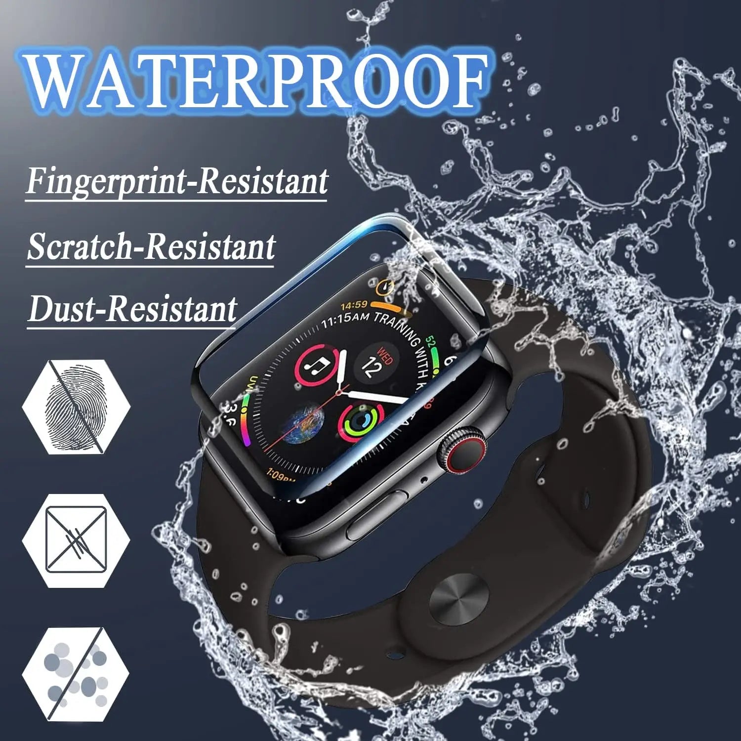 Soft Glass For Apple Watch All Series - Supersell