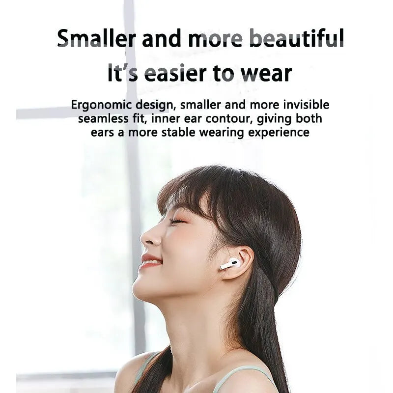Pro 4 TWS Wireless Headphones Earphone Bluetooth-compatible 5.0 Waterproof Headset with Mic for Xiaomi iPhone Pro4 Earbuds - Supersell
