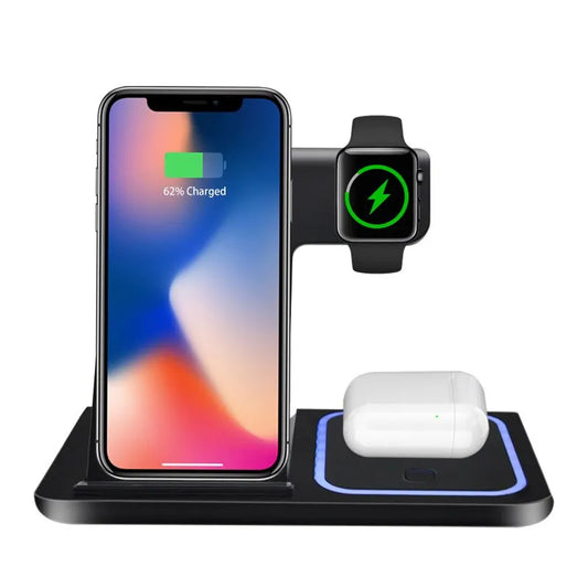 3 In 1 Wireless Charger Foldable Charging Station - Supersell