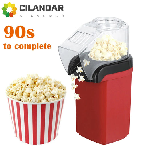 Mini Popcorn Maker Machine-1200W Household Healthy home kitchen - Supersell