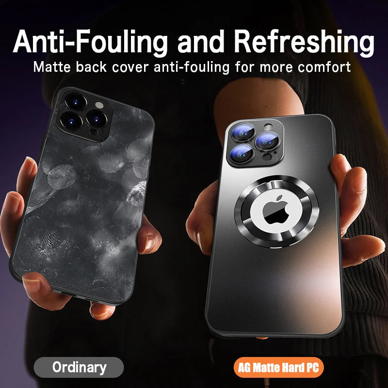 Matte Magnetic Glass Lens Cover For iPhone - Supersell