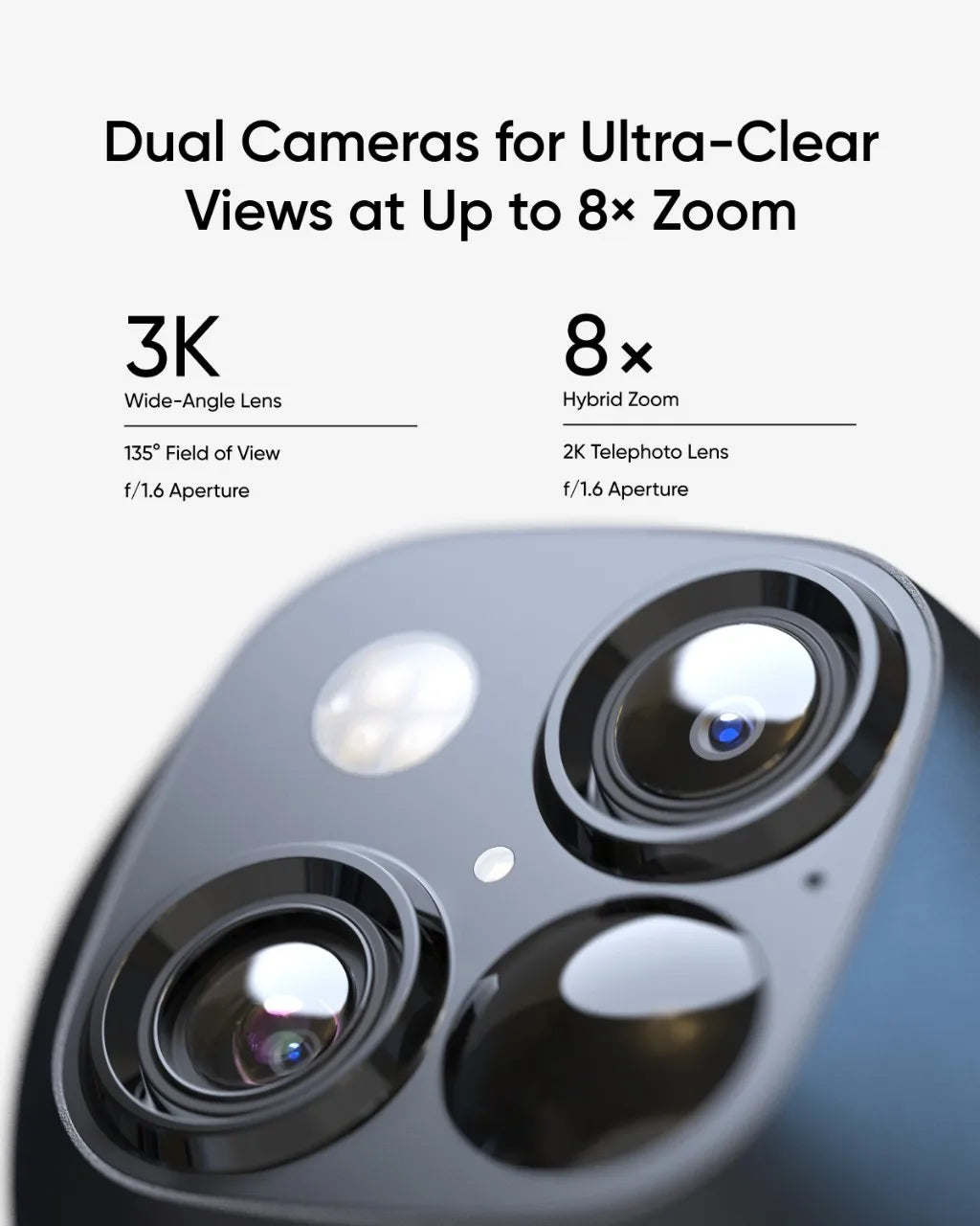 eufy SoloCam S340 Solar 3K Security Camera Wireless Outdoor Camera 360° Surveillance - Supersell