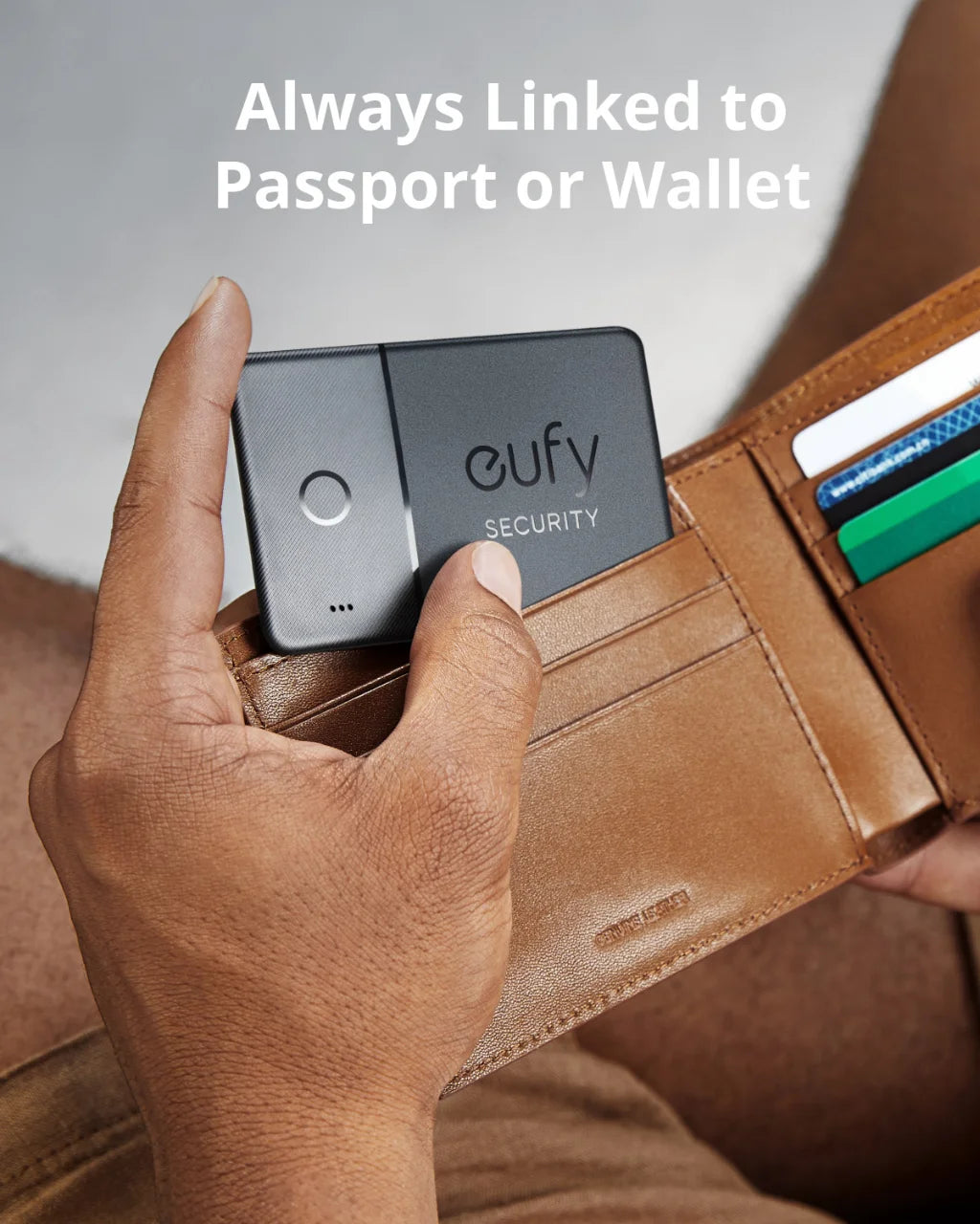 eufy Security SmartTrack Card Works with Apple Find My Wallet Tracker Phone Finder Water Resistant 3-Year Battery Life - Supersell