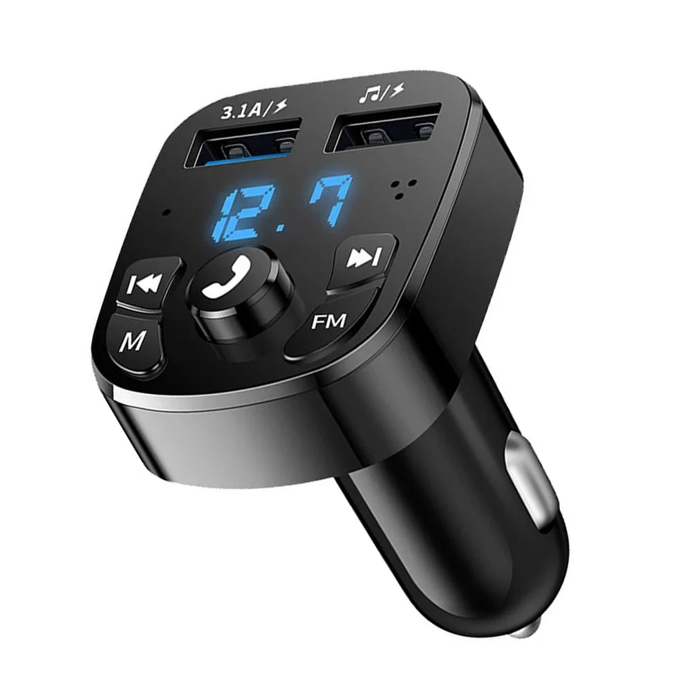 Car Bluetooth 5.0 + USB Fast Charger - Supersell