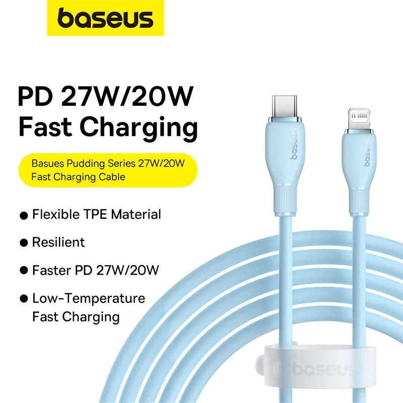 Baseus USB C Cable for iPhone 20W Fast Charging Cable Type C - Supersell