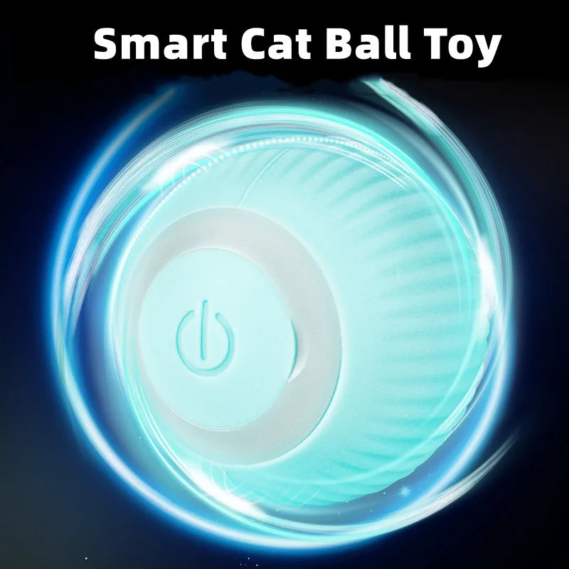 Electric Cat Ball Toys Automatic Rolling Smart Cat Toys - Supersell