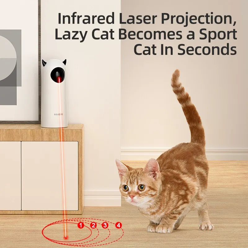 Cat Dog Toys Interactive Smart Teasing LED Laser Indoor Toy - Supersell
